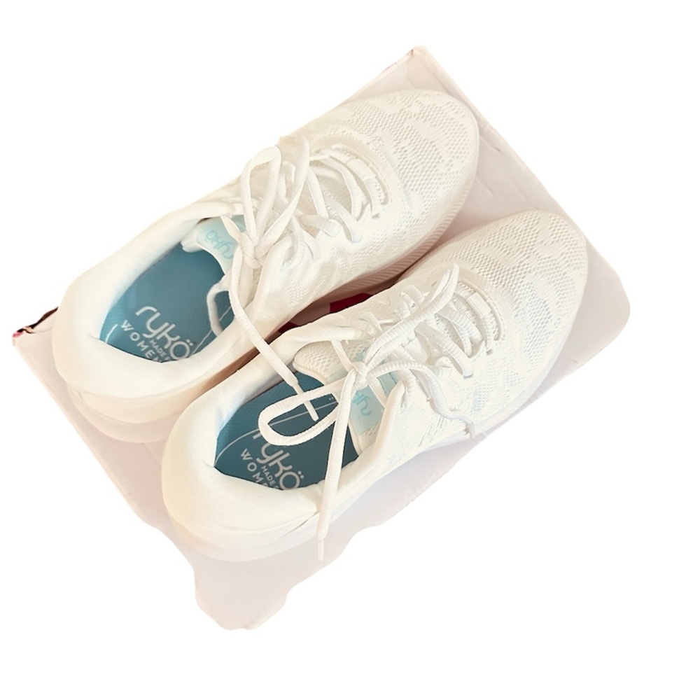 Ryka White Athletic Sneakers - Picture 2 of 4